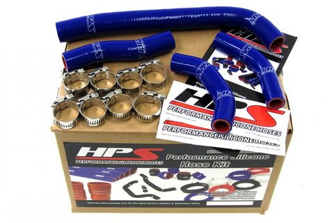 HPS Blue Reinforced Silicone Radiator Hose Kit Coolant for Honda 10-13 CRF250R