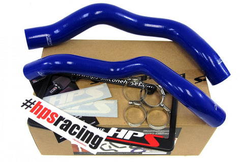 HPS 94 + 95 Ford Mustang Base V6 3.8L High Temp Reinforced Silicone Radiator and Heater Hose Kit Coolant OEM Replacement - Blue