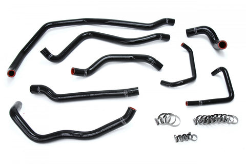 HPS Black Reinforced Silicone Radiator Hose Kit Coolant for Polaris 14-18 RZR XP 1000