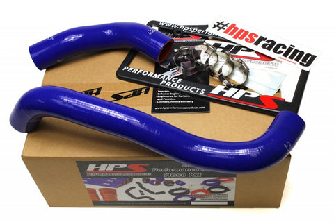 HPS Reinforced Blue Silicone Radiator Hose Kit Coolant for Mazda 89-92 RX7 FC3S 1.3L NA Turbo