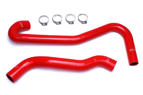 HPS Red Reinforced Silicone Radiator Hose Kit Coolant for Jeep 09-10 Grand Cherokee SRT8 6.1L V8 WK1