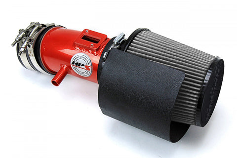 HPS Performance Red Shortram Air Intake Kit for 09-17 Nissan Maxima V6 3.5L