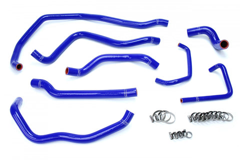 HPS Blue Reinforced Silicone Radiator Hose Kit Coolant for Polaris 14-18 RZR XP 1000