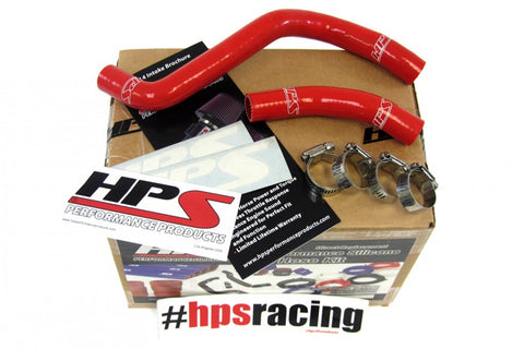 HPS Red Reinforced Silicone Radiator Hose Kit for Honda 97-99 CR250R 2 Stroke