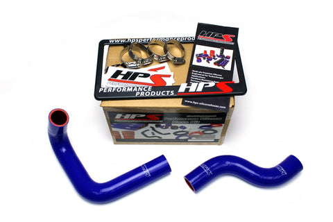 HPS Reinforced Blue Silicone Radiator Hose Kit Coolant for Datsun 70-73 240Z