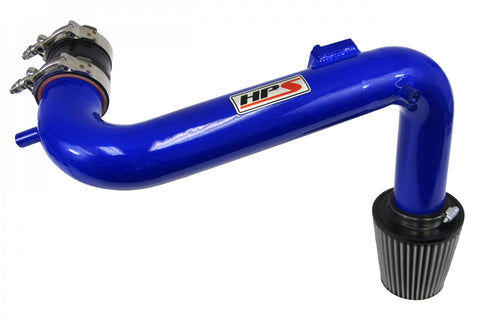 HPS Blue Shortram Air Intake Kit Cool Short Ram SRI High Flow Filter 827-527BL