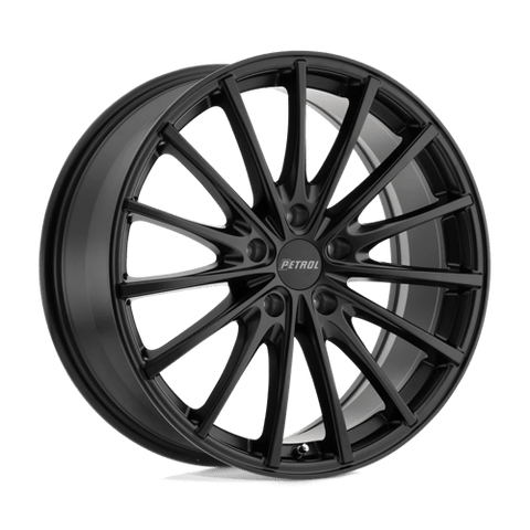 P3A Cast Aluminum Wheel in Matte Black Finish from Petrol Wheels - View 2