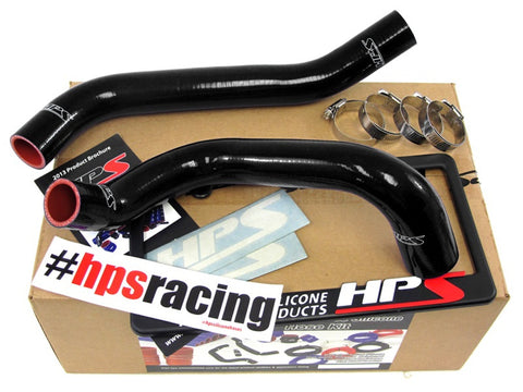 HPS Reinforced Black Silicone Radiator Hose Kit Coolant for Chevy 10-15 Camaro 3.6L V6