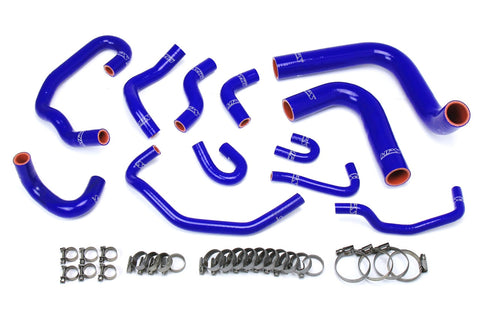 HPS Reinforced Blue Silicone Radiator   Heater Hose Kit Coolant for Toyota 93-95 Pickup 3.0L V6 Left Hand Drive