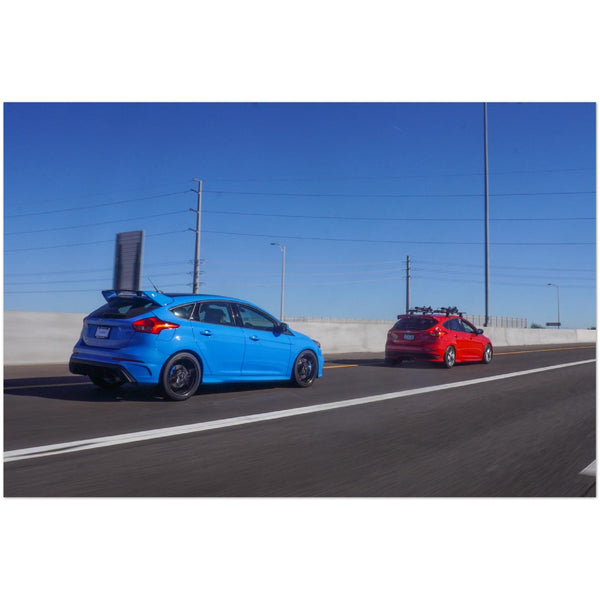 Focus RS/ST Freeway Friends Poster – carmaspeed