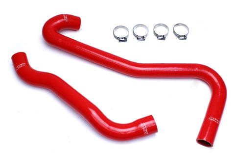 HPS Red Reinforced Silicone Radiator Hose Kit Coolant for Jeep 06-08 Grand Cherokee SRT8 6.1L V8 WK1