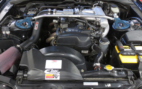 HPS Black Reinforced Silicone Radiator Hose Kit Coolant for Toyota 93-98 Supra Non Turbo 2JZGE