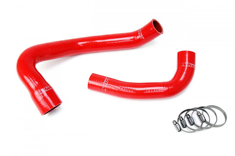 HPS Red Reinforced Silicone Radiator Hose Kit Coolant for Jeep 00-06 Wrangler TJ 4.0L