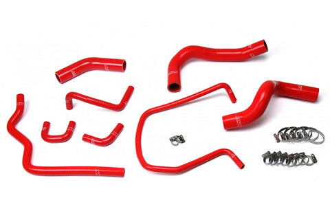 HPS Red Reinforced Silicone Radiator Hose Kit Coolant for Infiniti 04-10 QX56 V8 5.6L