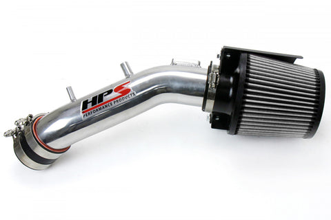 HPS Performance Polish Cold Air Intake Kit for 03-07 Honda Accord 2.4L with MAF