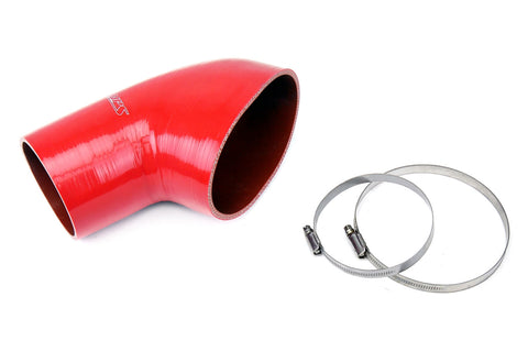 HPS Red Reinforced Silicone Post MAF Air Intake Hose Kit for BMW 01-06 E46 M3