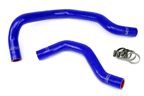 HPS Blue Reinforced Silicone Radiator Hose Kit Coolant for Honda 88-91 CRX w/ B16