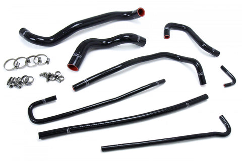 HPS Reinforced Black Silicone Radiator   Heater Hose Kit Coolant for Chevy 97-04 Corvette 5.7L V8