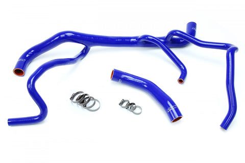 HPS Blue Reinforced Silicone Radiator Hose Kit Coolant for Chevy 16-17 Camaro SS Coupe 6.2L V8