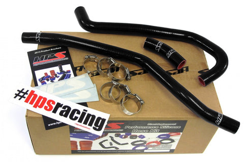 HPS Black Reinforced Silicone Radiator Hose Kit for Yamaha 06-12 YFM700 Raptor
