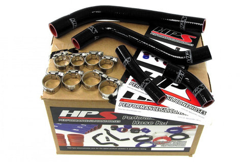 HPS Black Reinforced Silicone Radiator Hose Kit Coolant for Yamaha 10-12 YZ450F