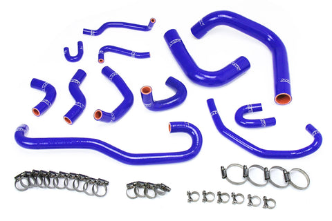 HPS Reinforced Blue Silicone Radiator   Heater Hose Kit Coolant for Toyota 89-92 Pickup 3.0L V6 Left Hand Drive