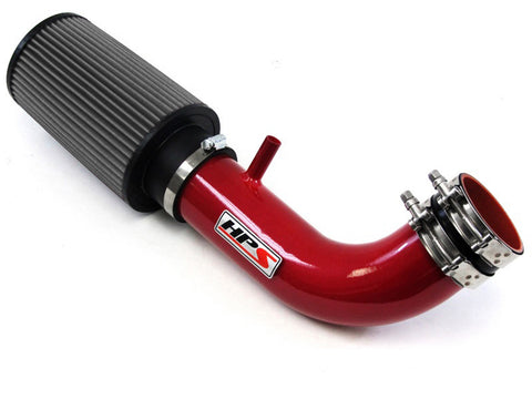 HPS Performance Red Shortram Air Intake Kit for 07-11 Jeep Wrangler 3.8L V6