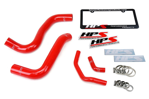 HPS Red Reinforced Silicone Radiator Hose Kit Coolant for Toyota 03-09 4Runner 4.7L V8