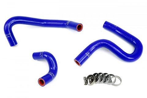 HPS Reinforced Blue Silicone Heater Hose Kit Coolant for Toyota 96-02 4Runner 3.4L V6 without rear heater