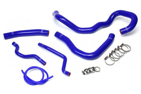 HPS Blue Reinforced Silicone Radiator   Heater Hose Kit for Mitsubishi 08-17 Lancer 2.0L 2.4L DE ES GTS