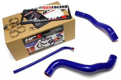 HPS Blue Reinforced Silicone Radiator Hose Kit Coolant for Chevy 12-15 Camaro SS ZL1 6.2L Z28 7.0L V8