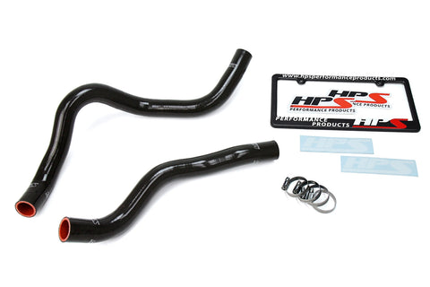 HPS Black Reinforced Silicone Radiator Hose Kit Coolant for Honda 16-18 Pilot 3.5L V6