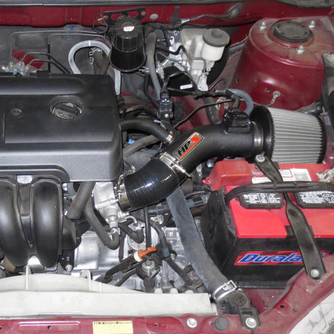 HPS Black Shortram Air Intake Kit Cool Short Ram SRI High Flow Filter 827-500WB